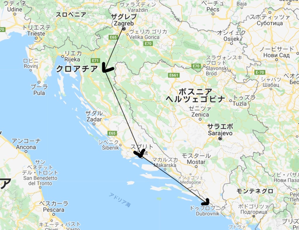 バス移動で北から南へ クロアチア旅行のおすすめルート マダムひろこの Elegant Journey